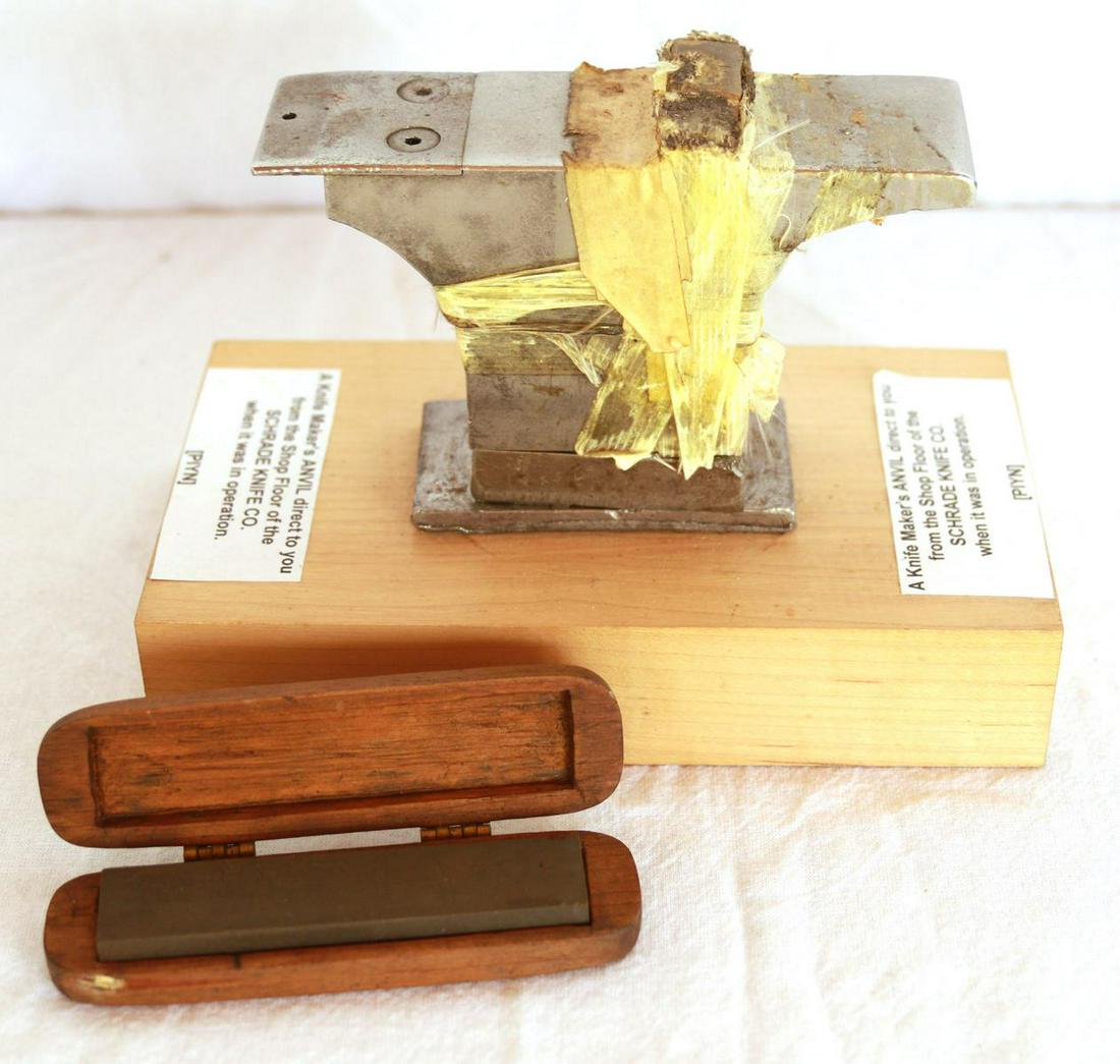 Schrade Knife Co. Knife Makers Anvil (1 of 1)