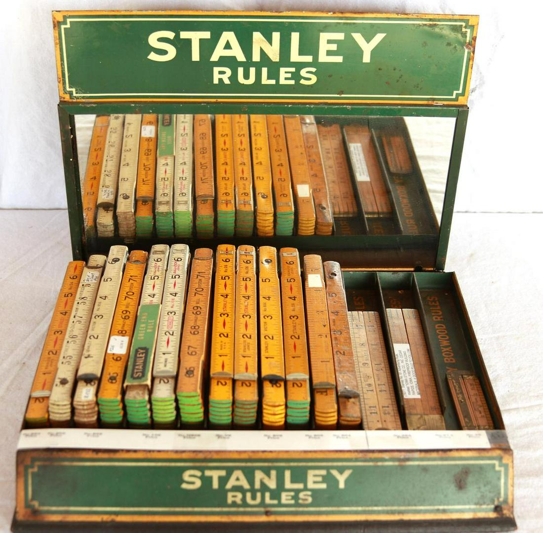 Stanley Metal Rules Display (1 of 4)