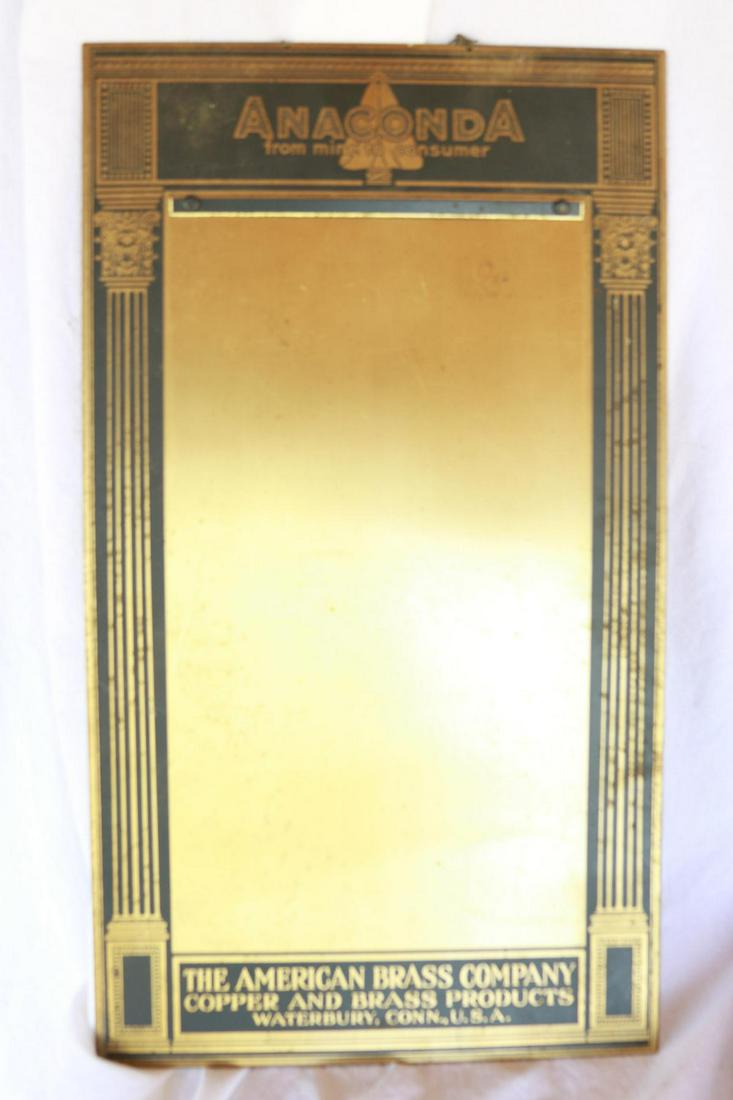 Anaconda Mining Co. Brass Paper Holder (1 of 1)