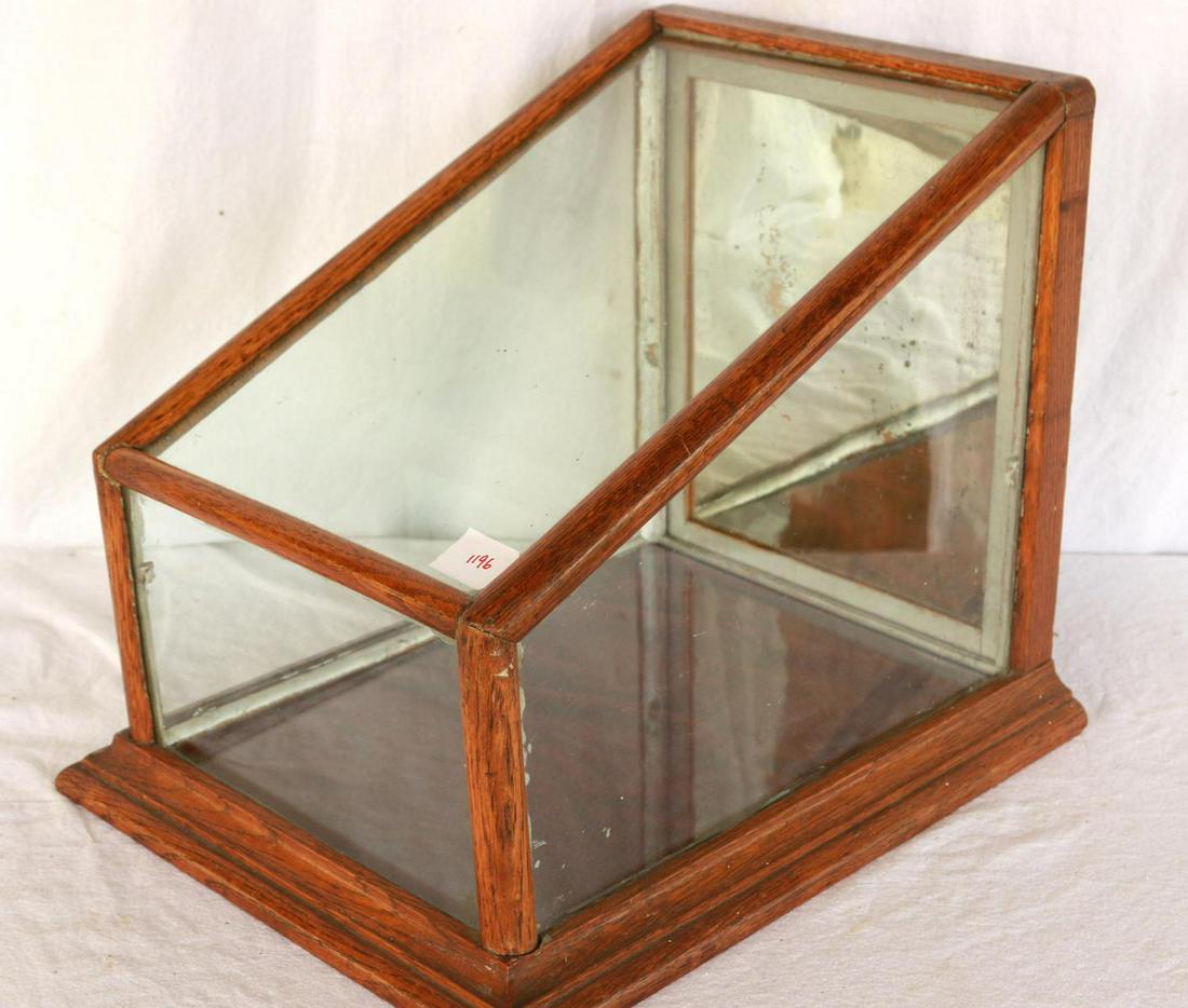 Table Top Slant Front Display Case (1 of 2)