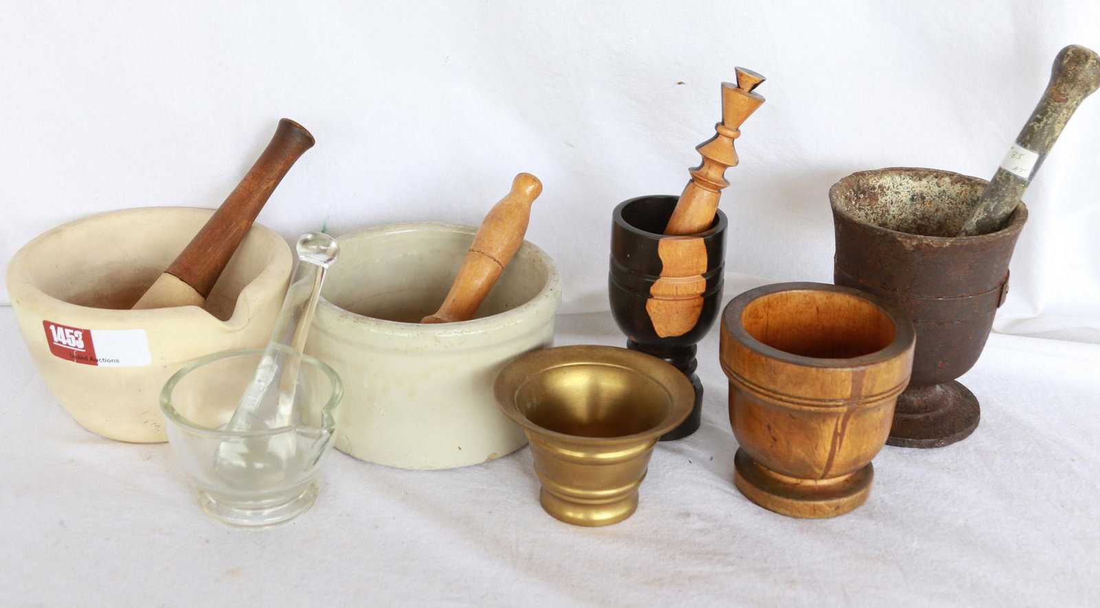 Collection of Mortar & Pestles: Collection of Mortar & Pestles