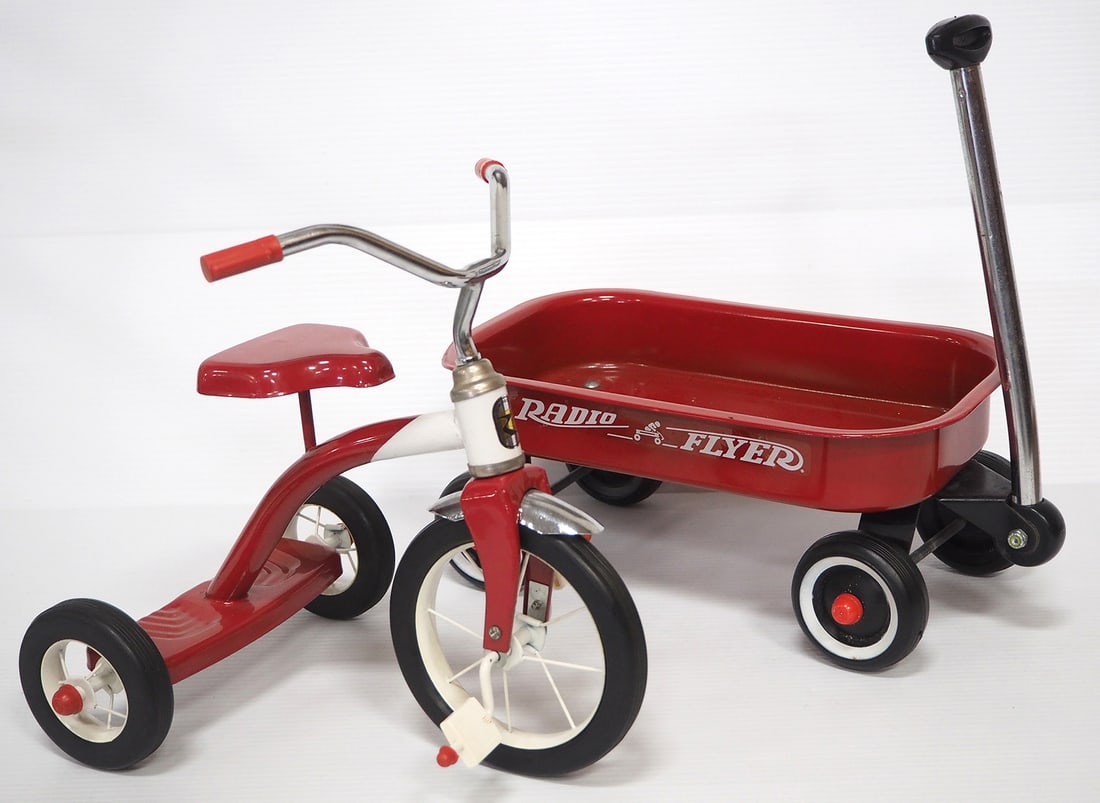 Roadmaster Tricycle & Radio Flyer Pull Wagon Auction