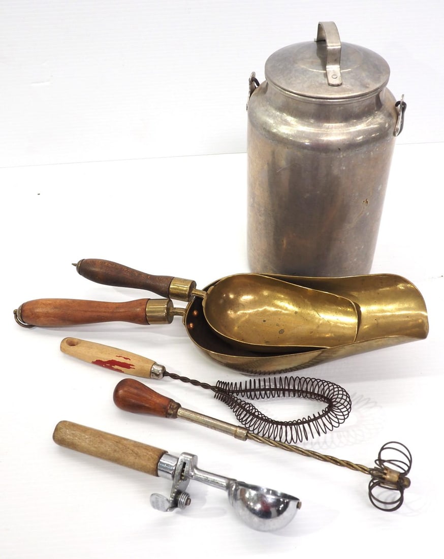 Misc. utensils & milk can (1 of 1)