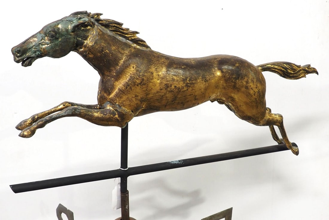 Jumping horse weathervane (1 of 5)