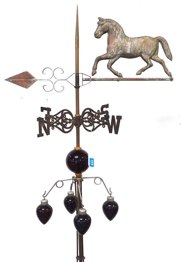 Circus horse weathervane (1 of 7)