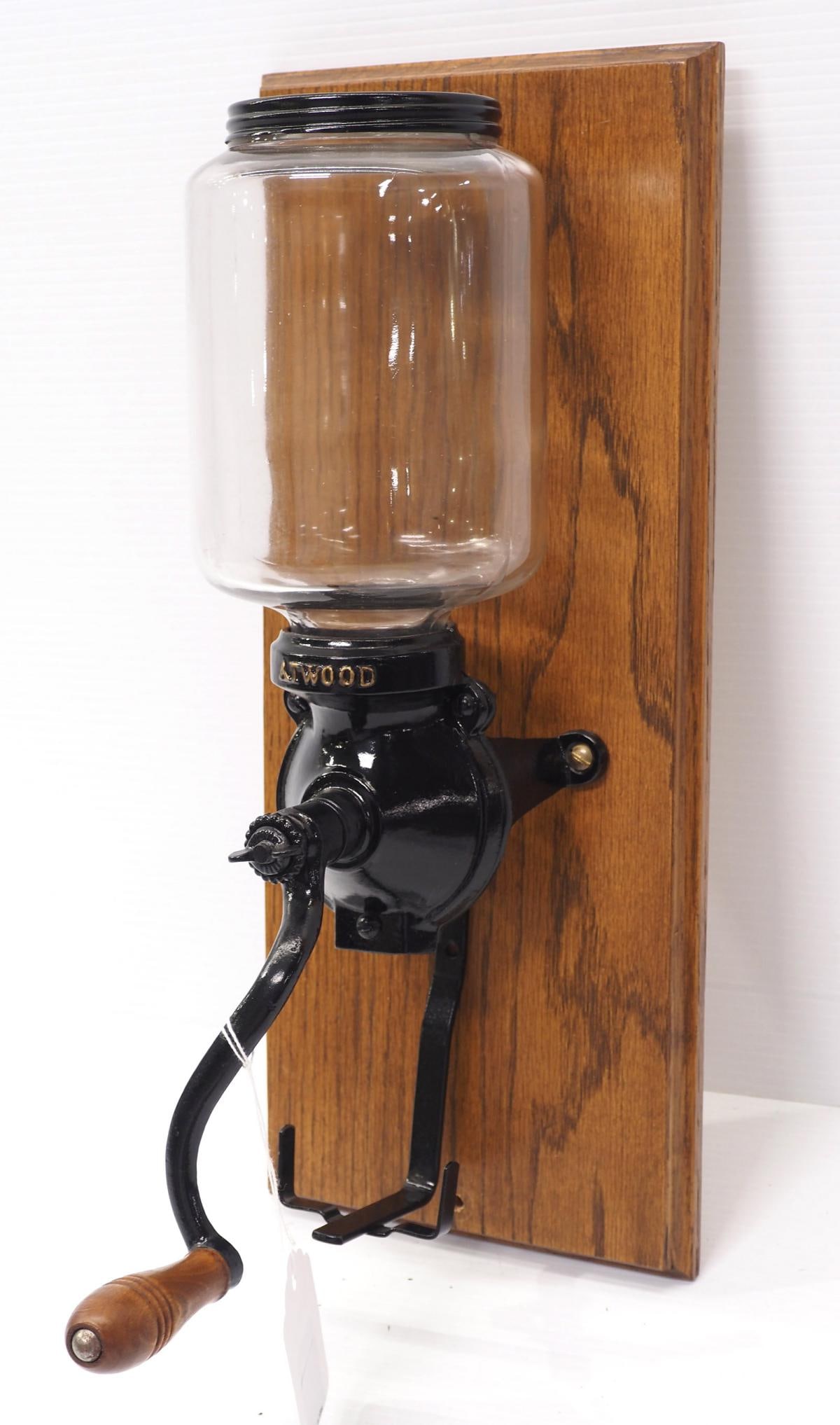 Atwood wall-mount coffee grinder (1 of 3)