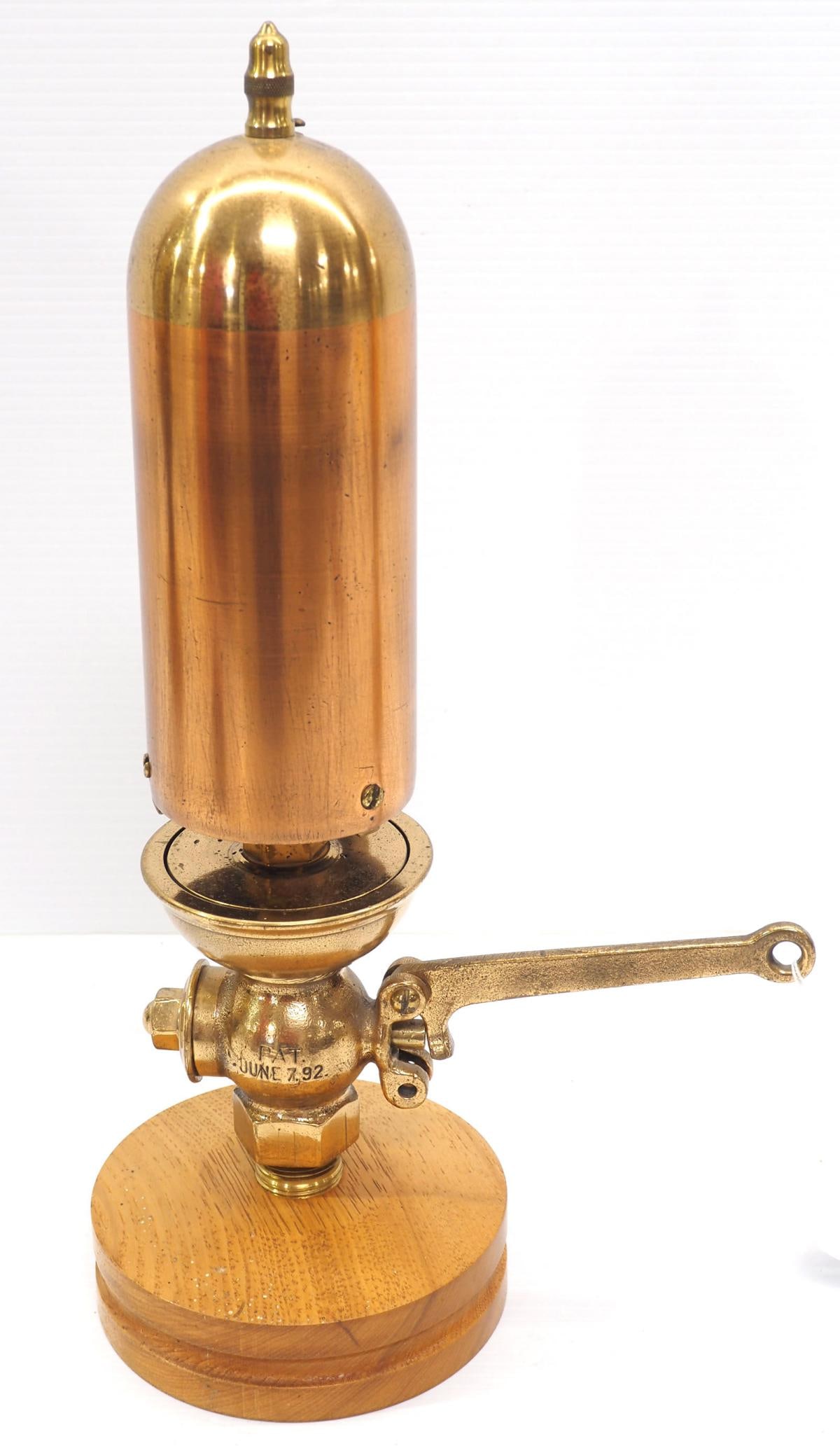 Lunkenheimer "Nightingale" steam whistle (1 of 3)