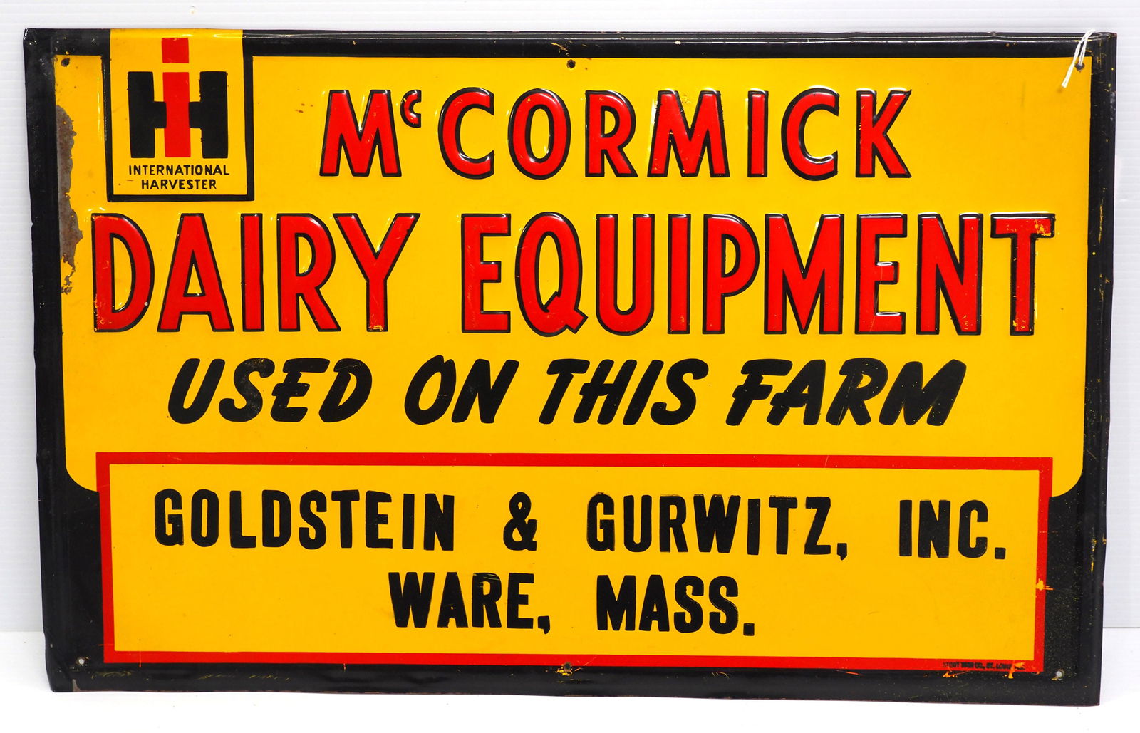 McCormick Dairy Equipment sign (1 of 3)