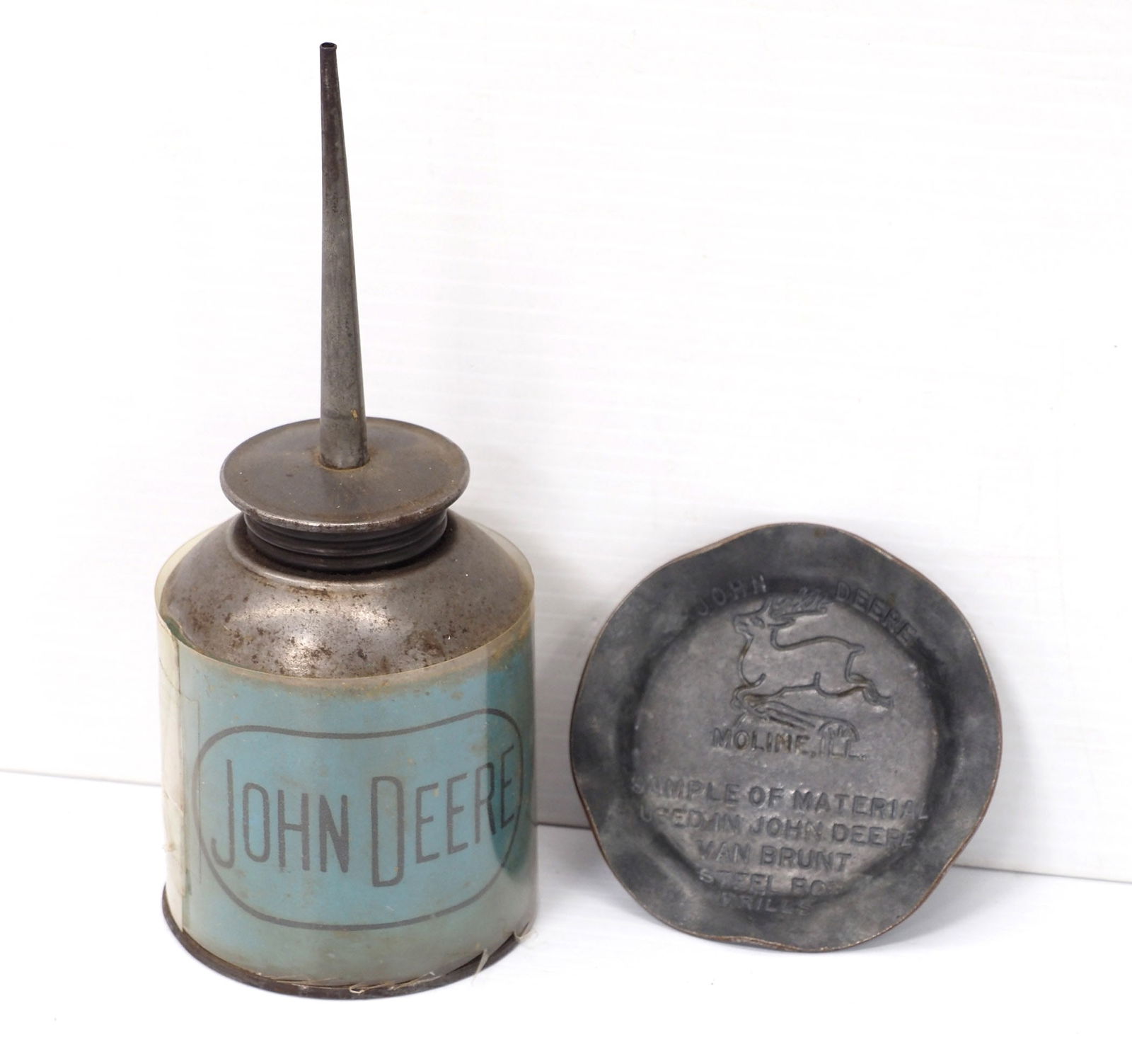 John Deere oiler & ash tray (1 of 2)