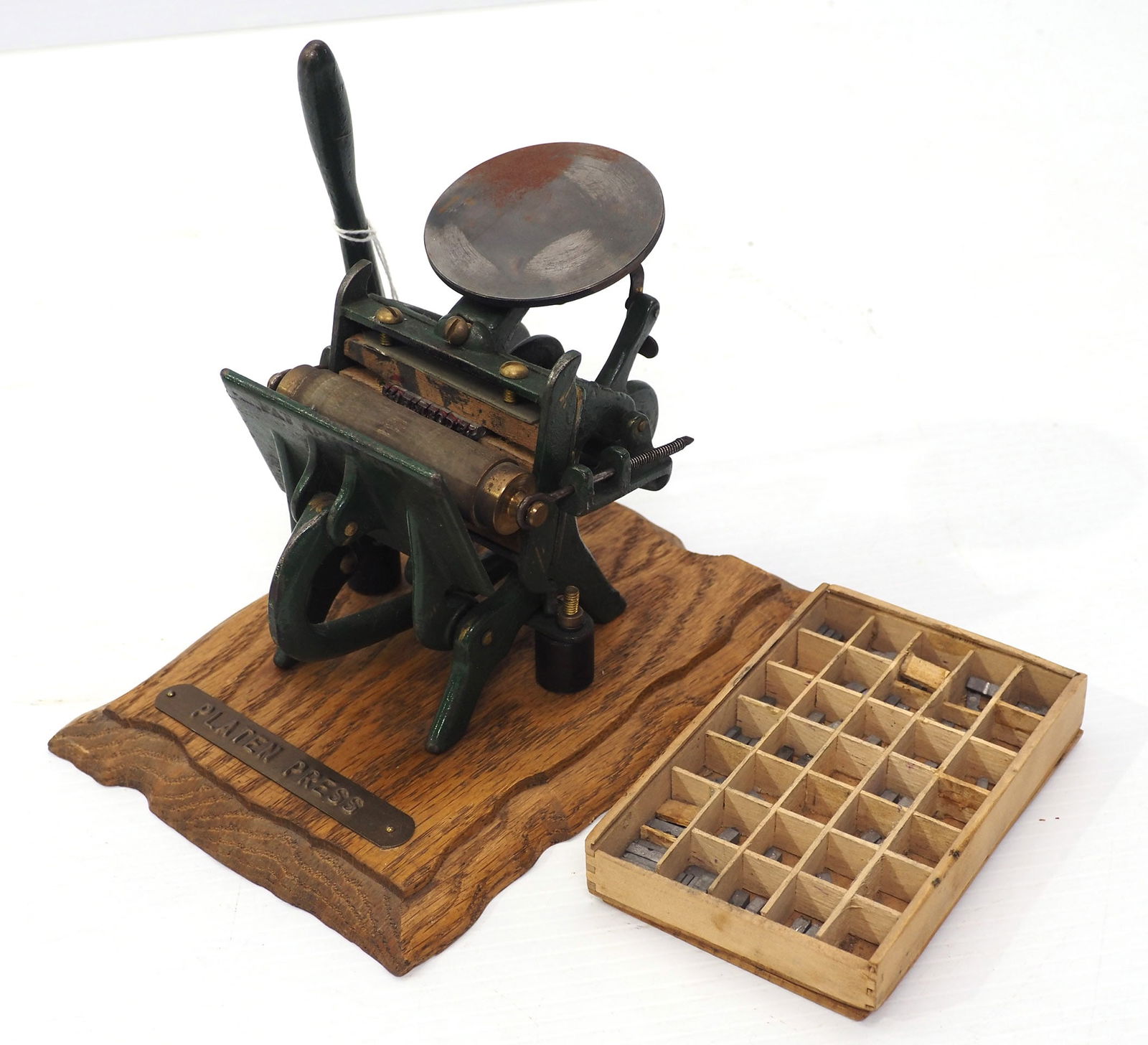 Salesman sample printing press (1 of 4)