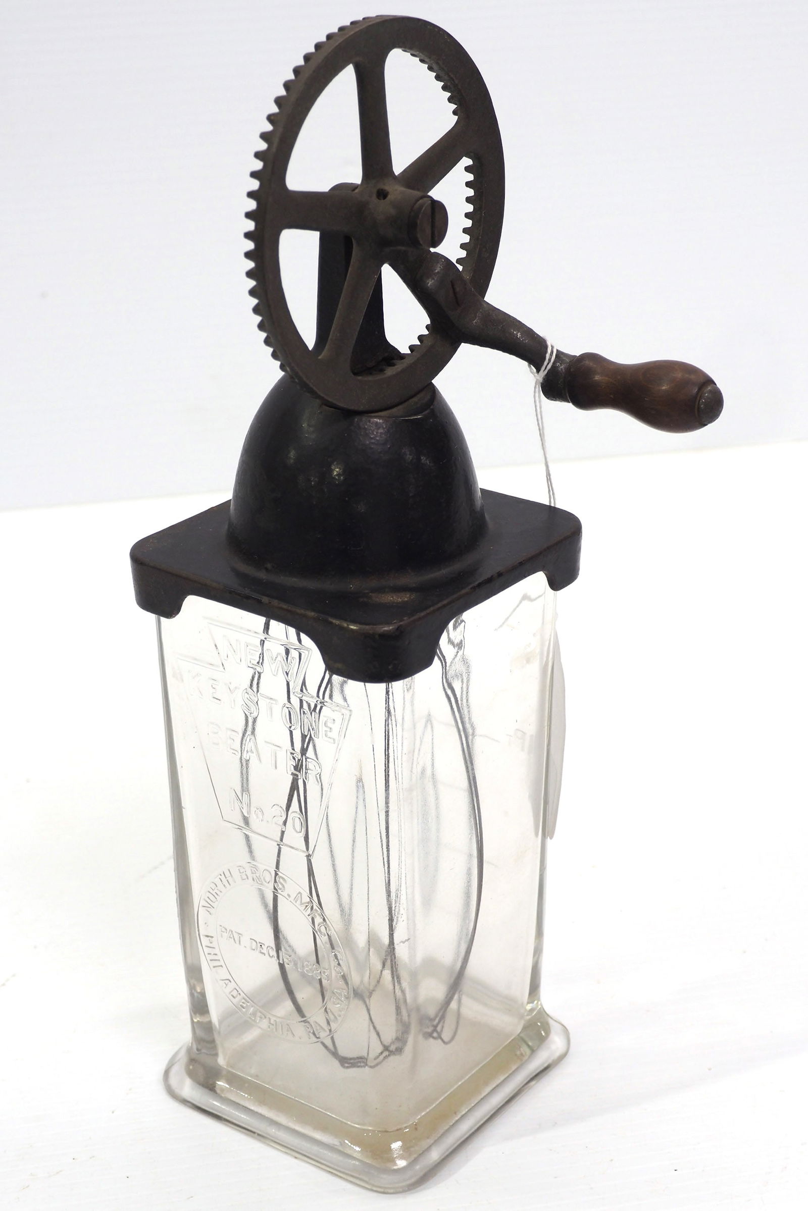 New Keystone No.20 beater North Bros. patent 1885 (1 of 3)