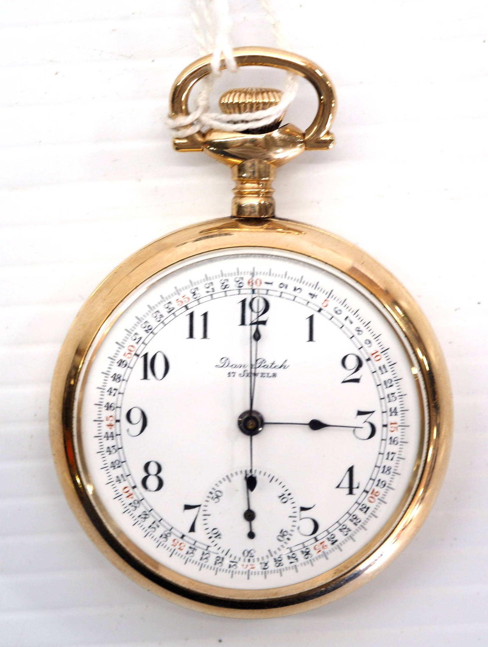 Dan Patch Pocket Watch/stop Watch Auction