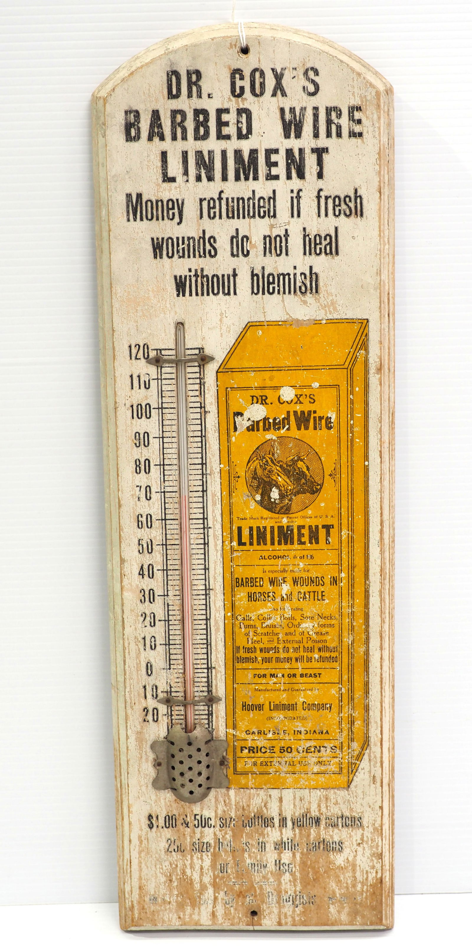 Wooden Dr Cox's thermometer (1 of 2)