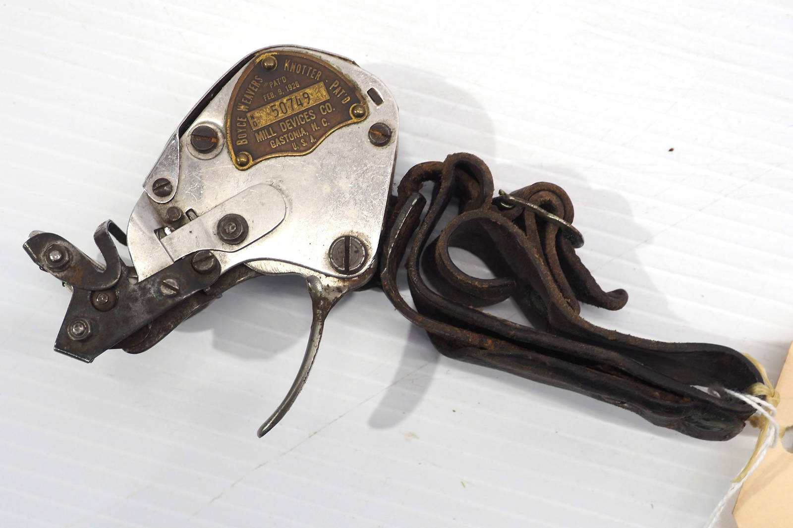 1926 Boyce Weavers Knotter Handheld Tool Auction