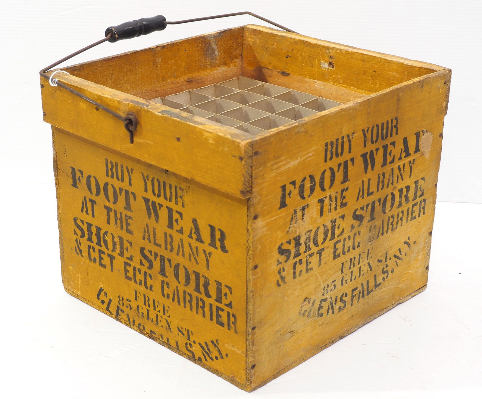 Wooden egg box (1 of 2)