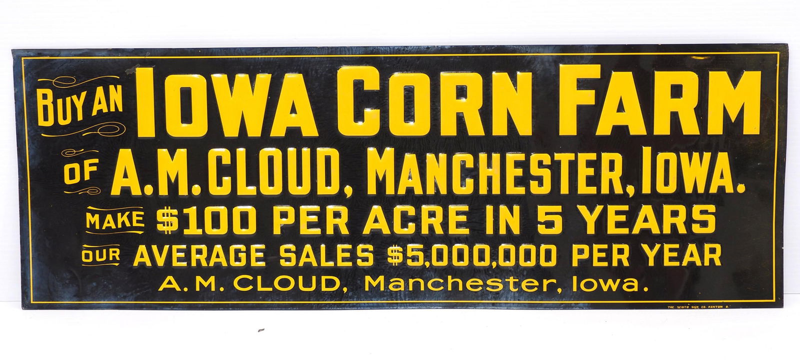 Iowa Corn Farm sign (1 of 4)