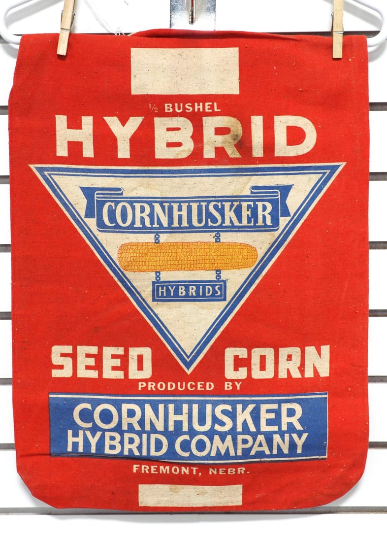 Cloth seed corn bag - Cornhusker Hybrids (1 of 3)
