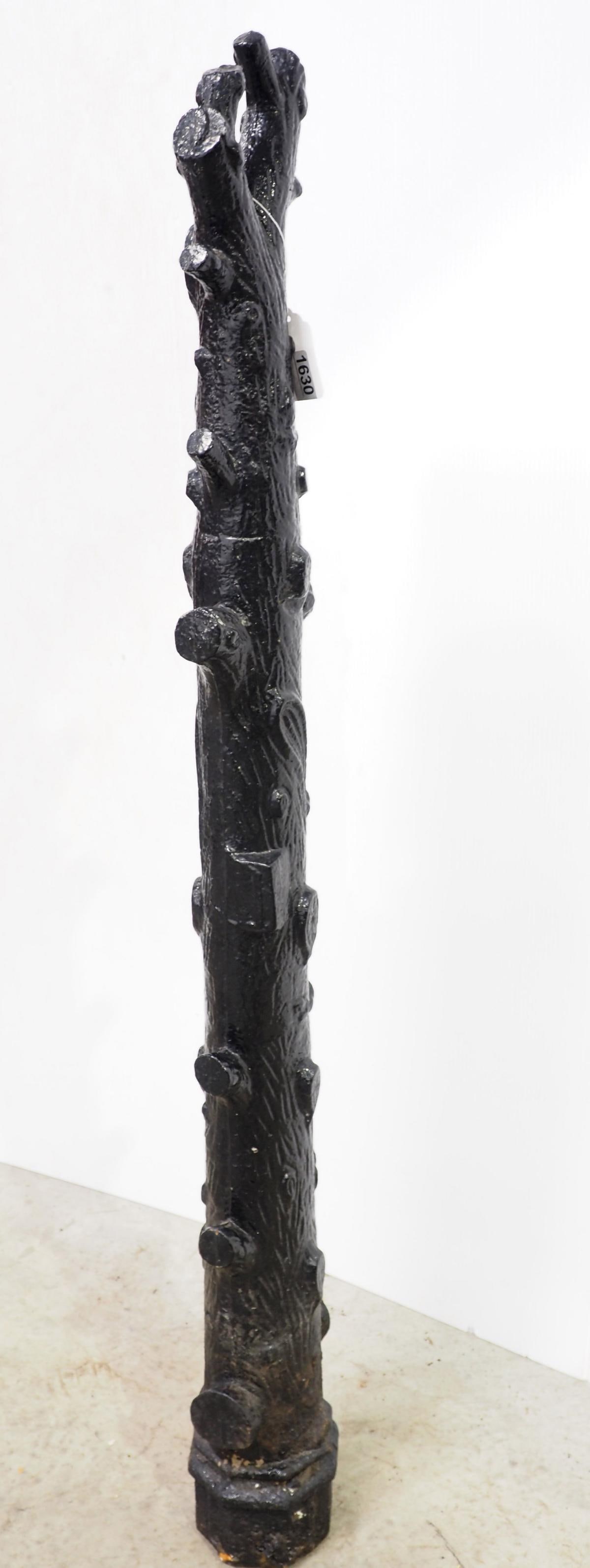 Cast Iron Tree Branch Hitching Post Auction