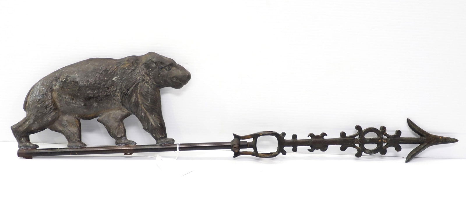 Half side of wolverine weathervane, RARE! (1 of 2)