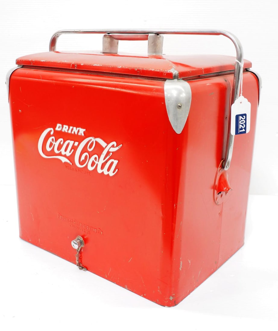 Progress Refrigation Co. Coca-Cola cooler (1 of 4)