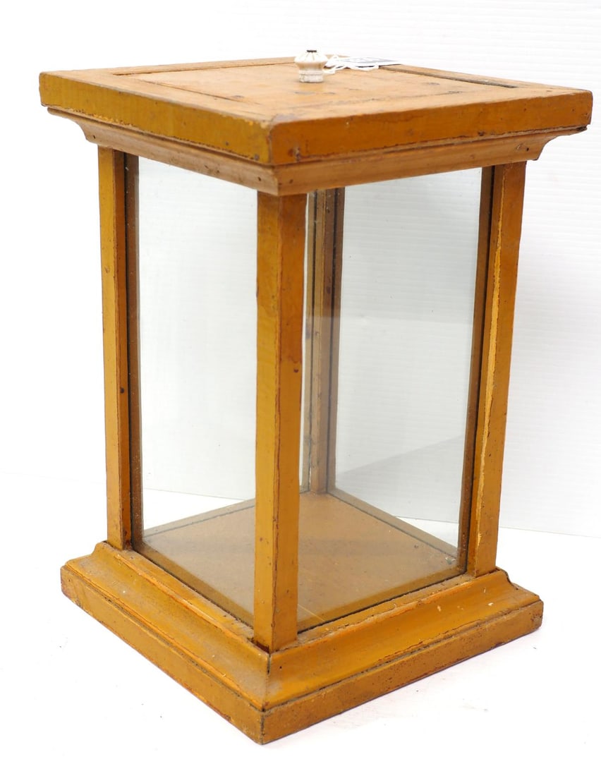 Wood & glass countertop display case (1 of 3)