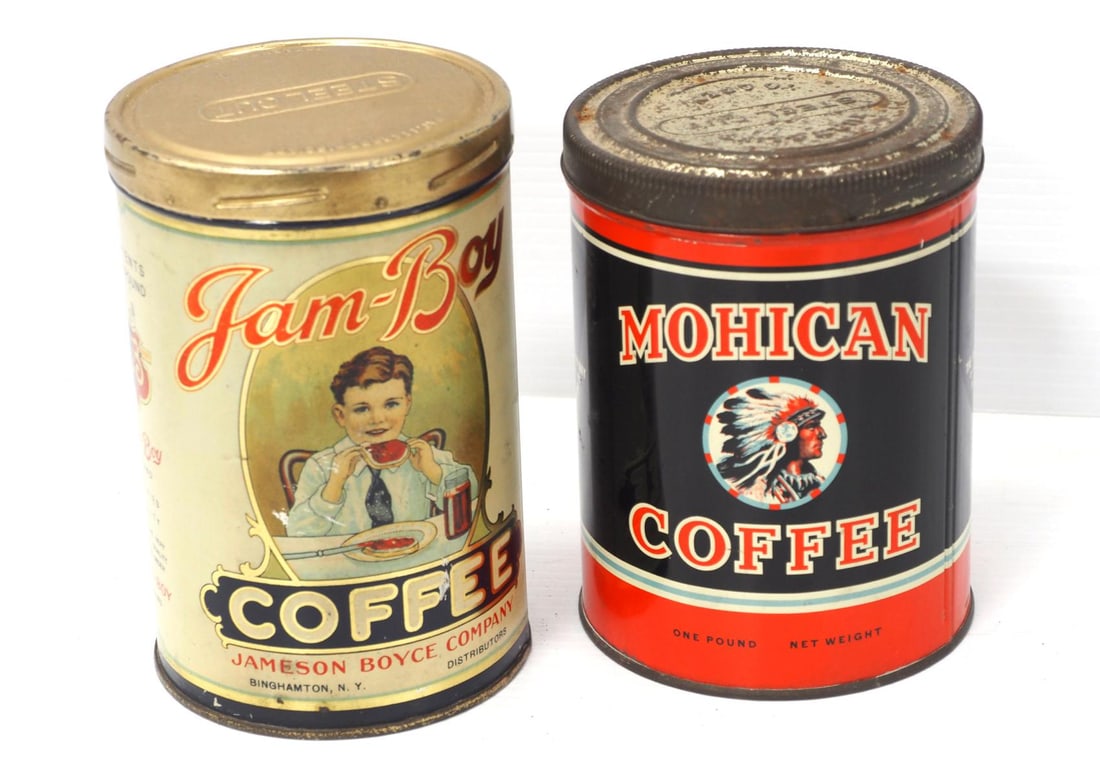(2) Coffee tins (1 of 2)