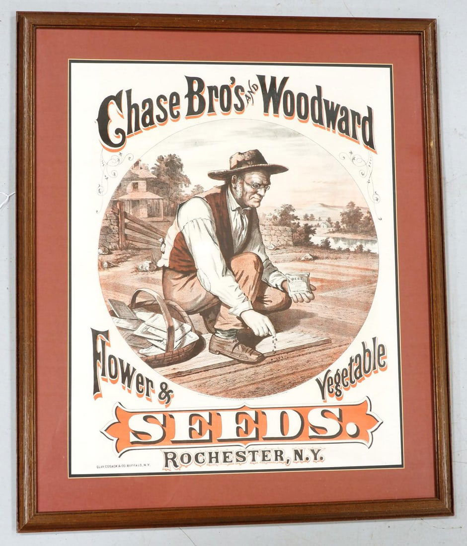 Chase Bro's & Woodward Seeds lithograph (1 of 4)