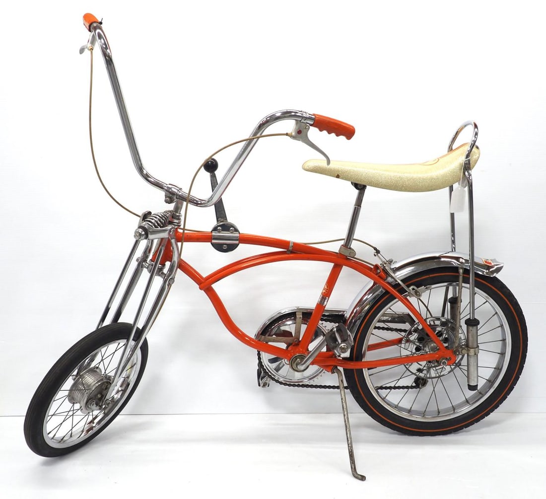 Schwinn Orange Krate Bike Auction