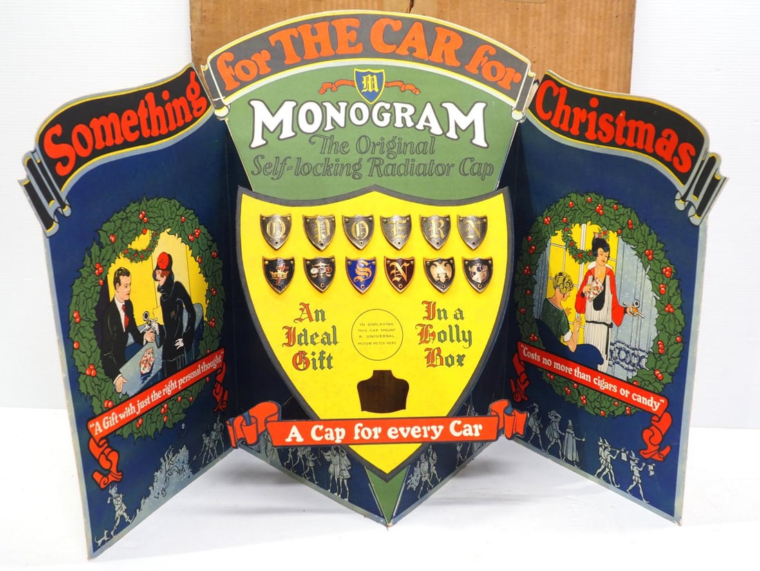 Cardboard stand-up radiator cap display sign (1 of 4)