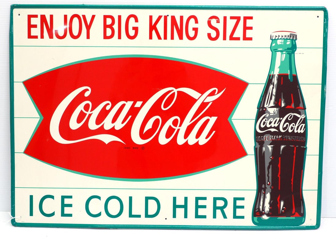 Enjoy Big King Size Coca Cola sign (1 of 3)