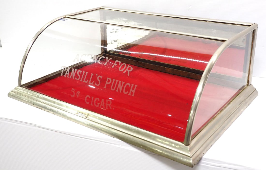 Nickel and glass countertop showcase (1 of 6)