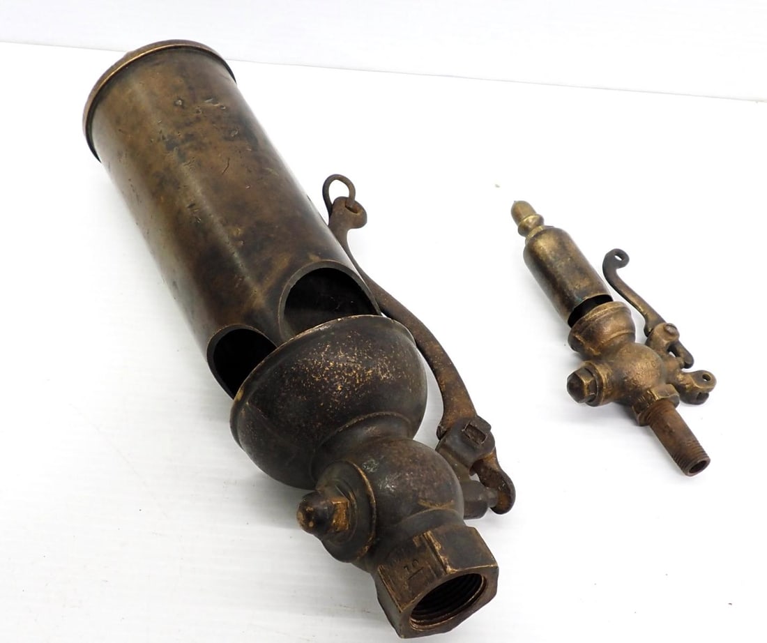(2) Brass steam whistles (1 of 3)