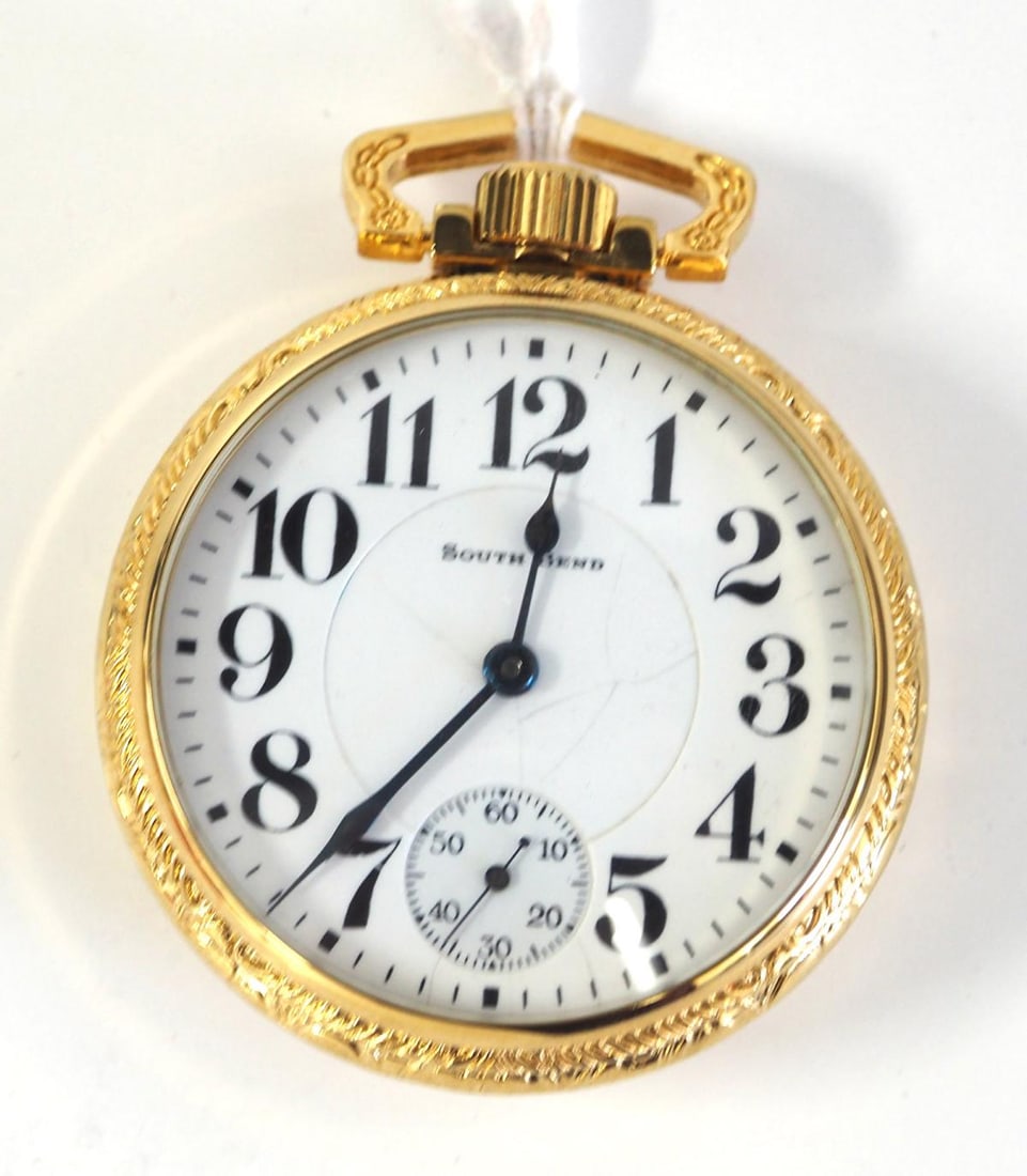 South Bend Studebaker pocket watch (1 of 4)