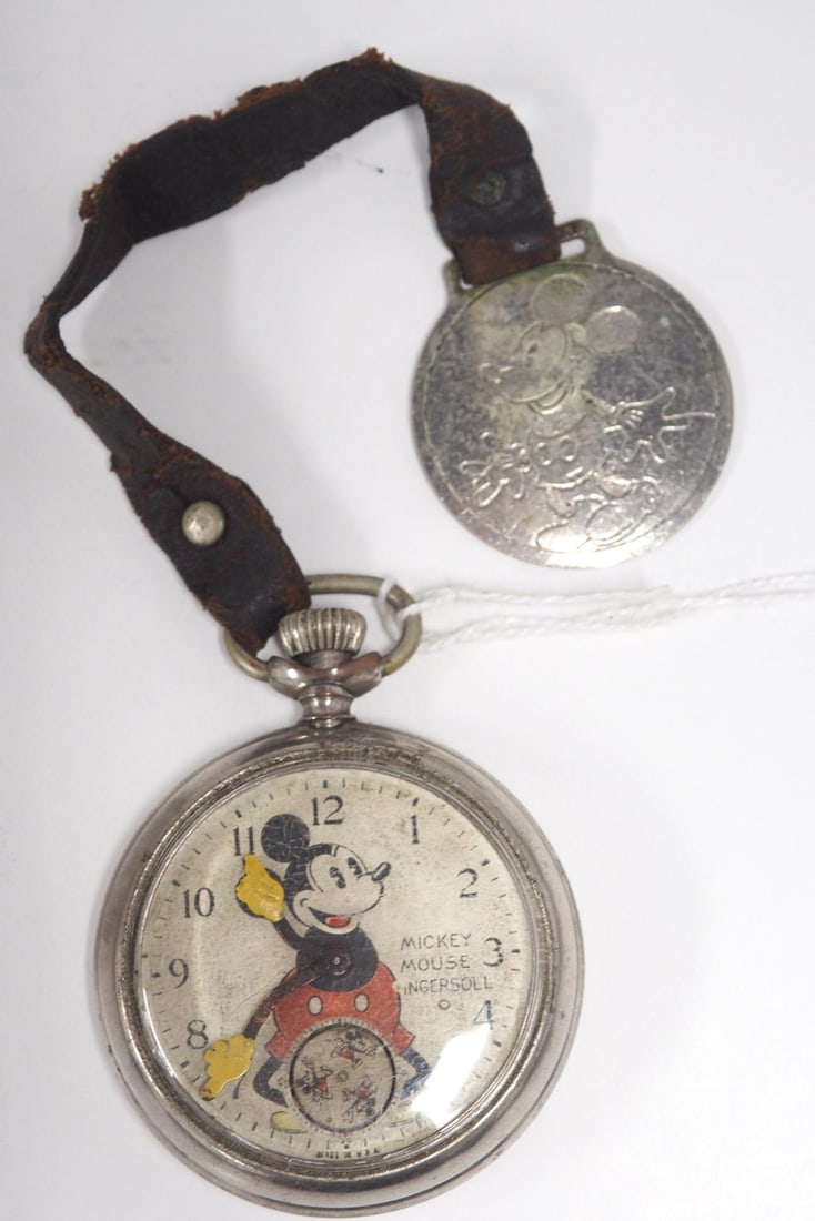 Ingersoll Mickey Mouse 1933 pocket watch (1 of 4)
