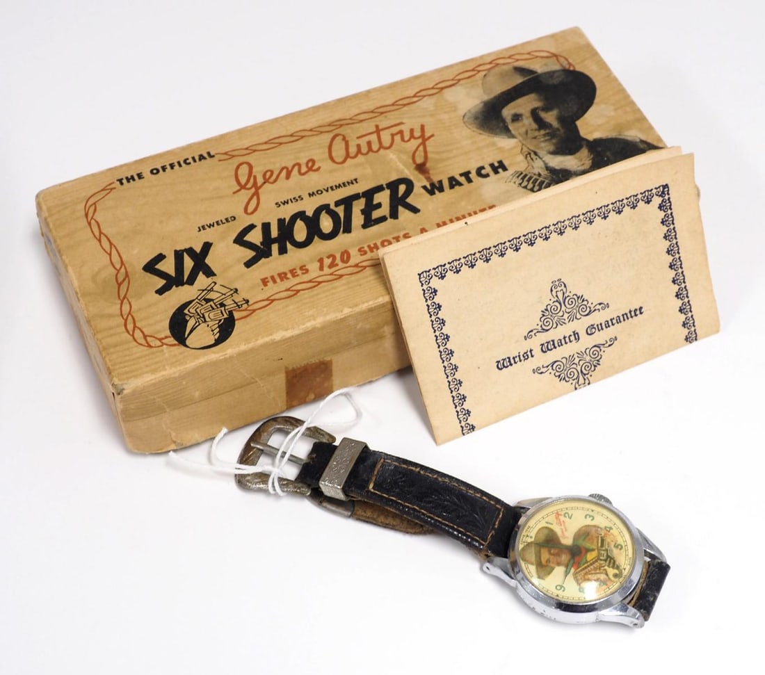 Gene Autry Six Shooter wrist watch (1 of 5)