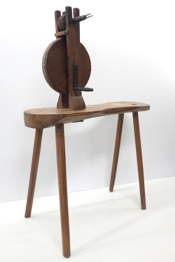 Primitive floor model apple peeler (1 of 2)