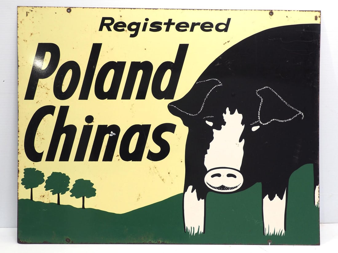Poland Chinas hog sign (1 of 2)