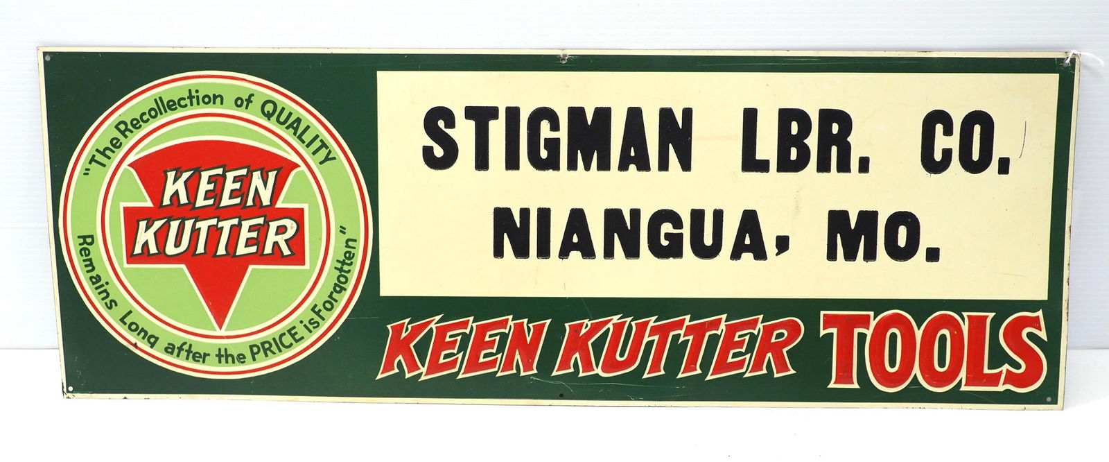 Keen Kutter Tools sign (1 of 2)