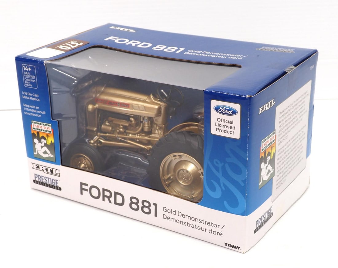 Ford 881 Gold Demonstrator Tractor (1 of 2)