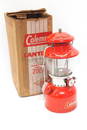 Red Coleman Model 200A Lantern with box