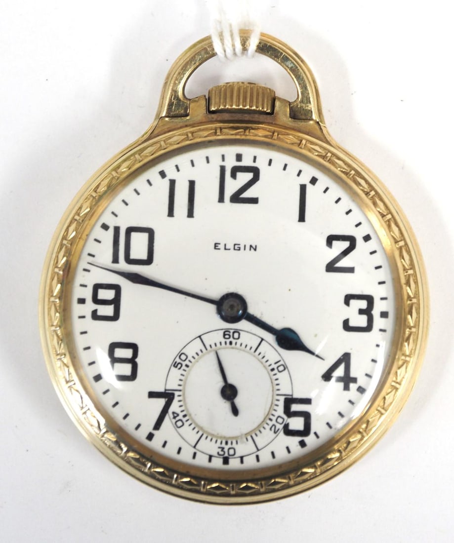 Elgin Veritas 185 23J pocket watch (1 of 3)