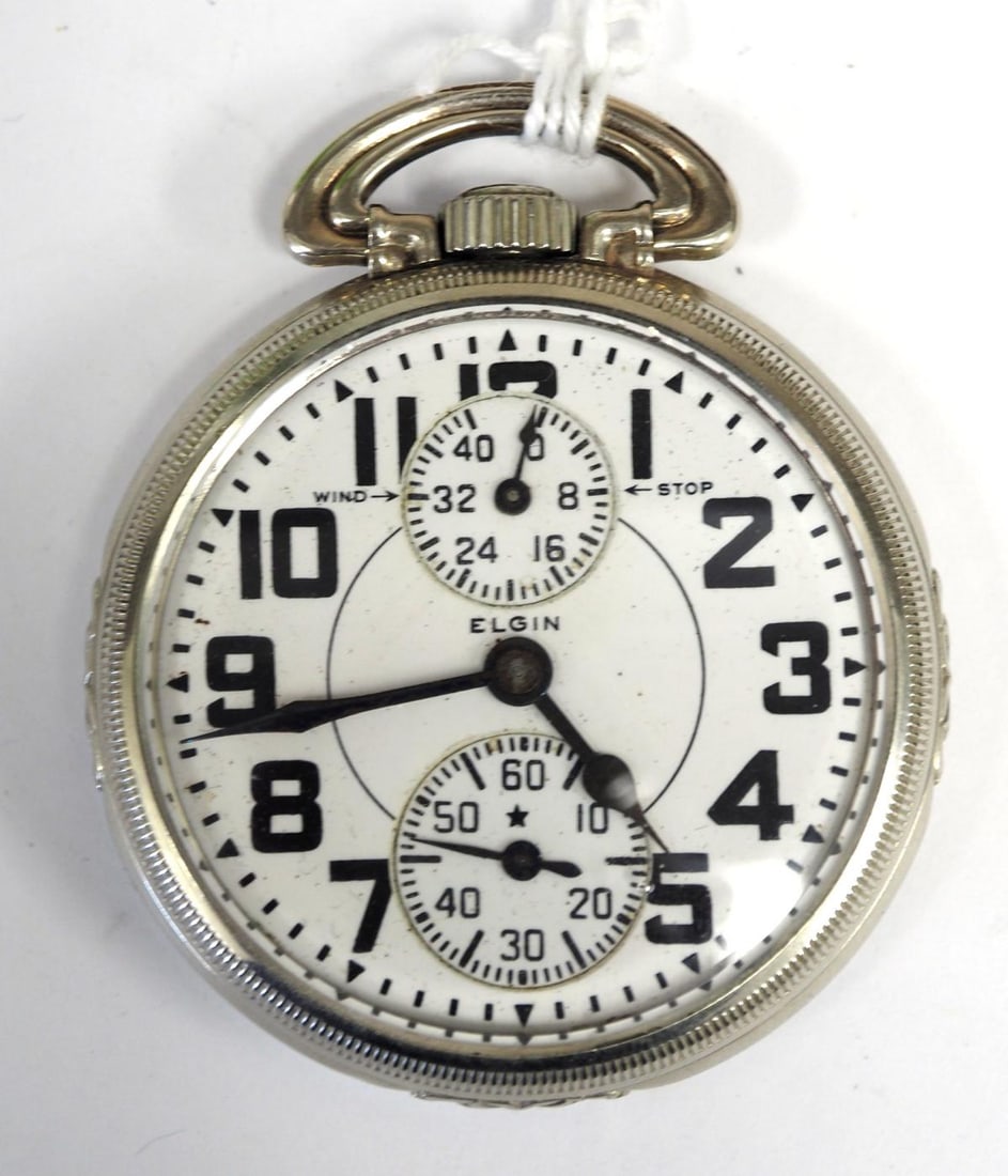 Elgin B.W. Raymond 23J pocket watch (1 of 11)