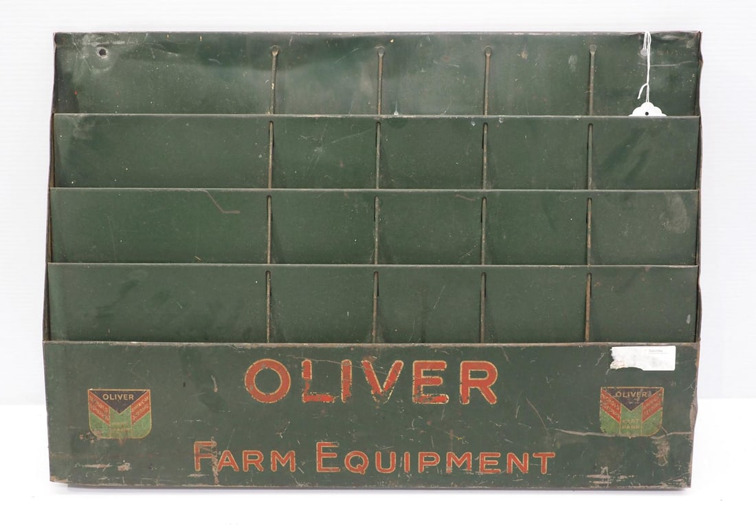 Oliver Farm Equipment brochure rack (1 of 2)