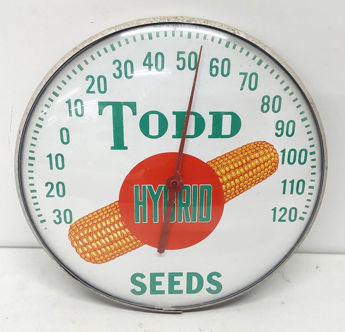Todd Hybrid Seeds thermometer (1 of 2)