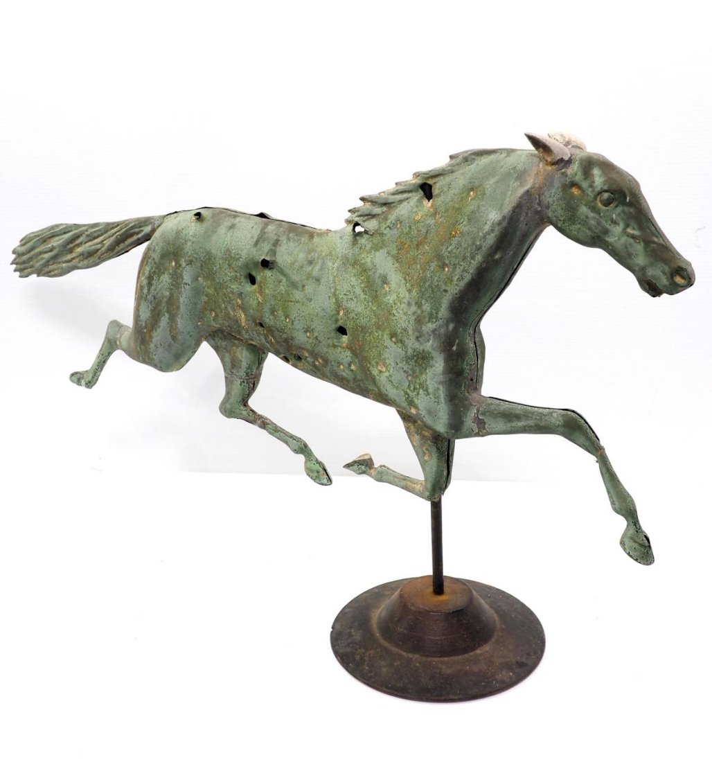 A.J. Harris & Co. running horse weathervane (1 of 5)