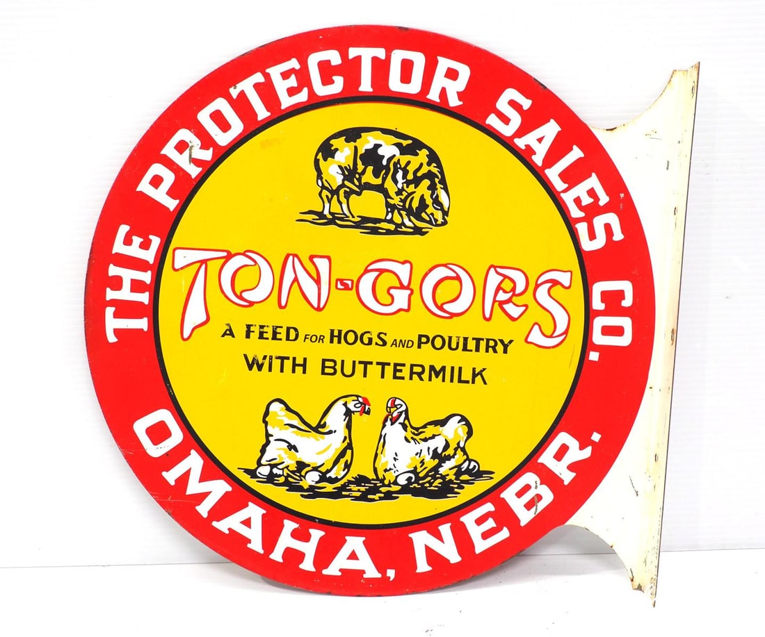 Ton-Gors Feed For Hogs and Poultry sign (1 of 3)