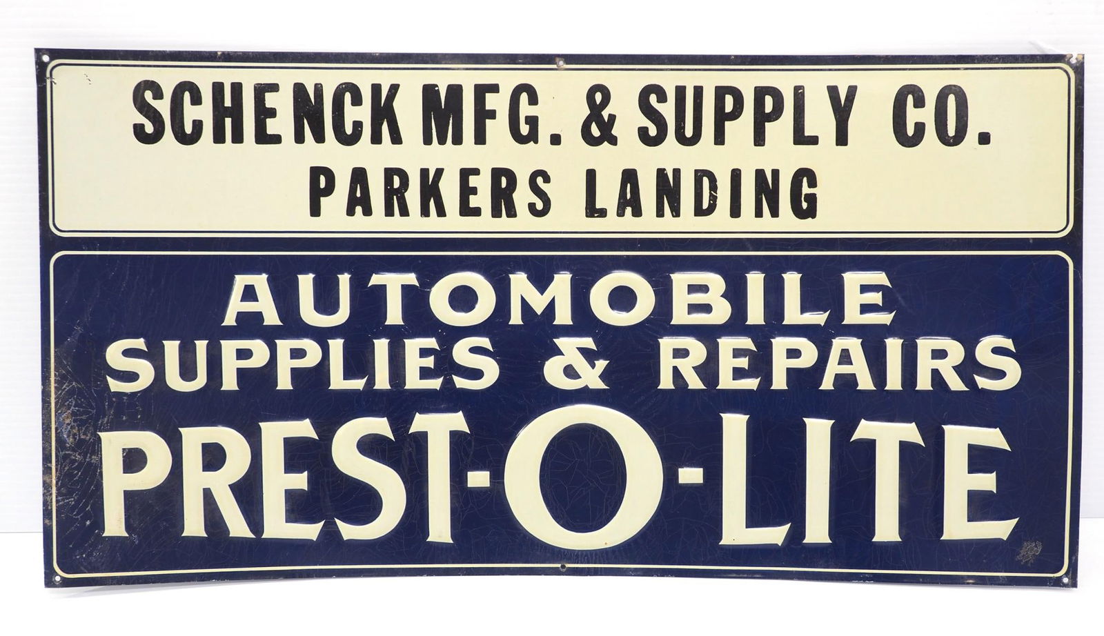 Prest-O-Lite Automobile Supplies & Repairs sign (1 of 2)