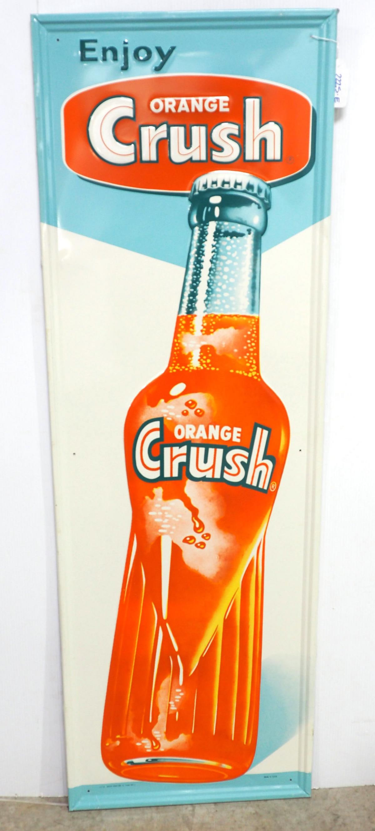 Orange Crush sign (1 of 5)