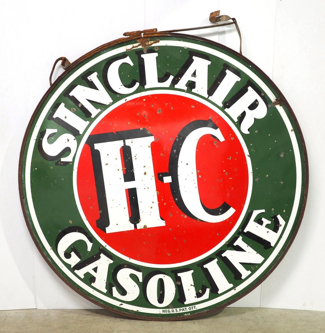 Sinclair H-C Gasoline sign (1 of 9)