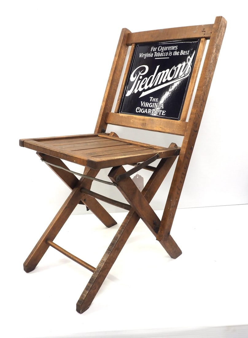 Piedmont Cigarette wooden folding chair: Piedmont Cigarette wooden folding chair - Very good